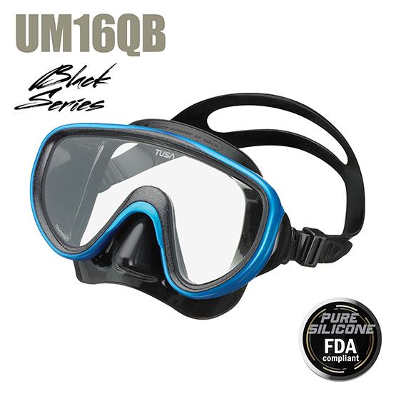 Serene Black Blue Color Diving Glasses