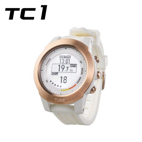 TUSA White Color Watch on White Background