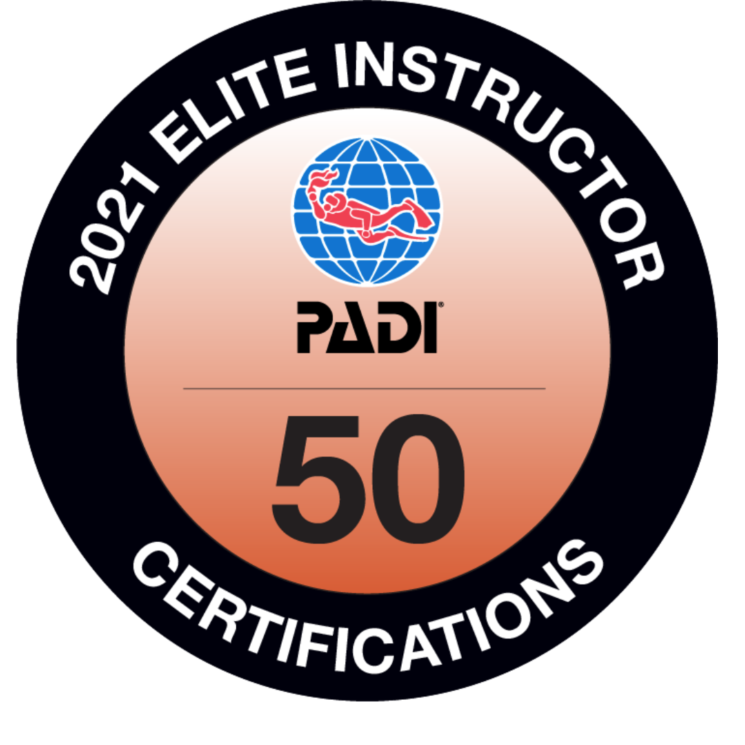 2021 PADI Elite Instructor Award Scott copy